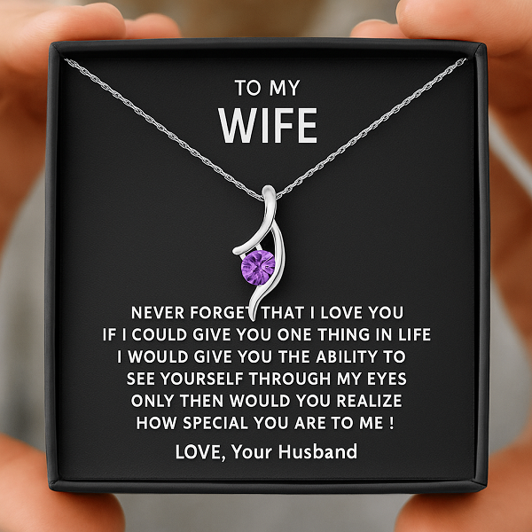Curve Pendant Necklace