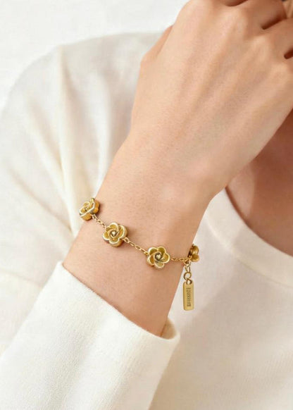 Bloom Rose Bracelet "Adjustable"