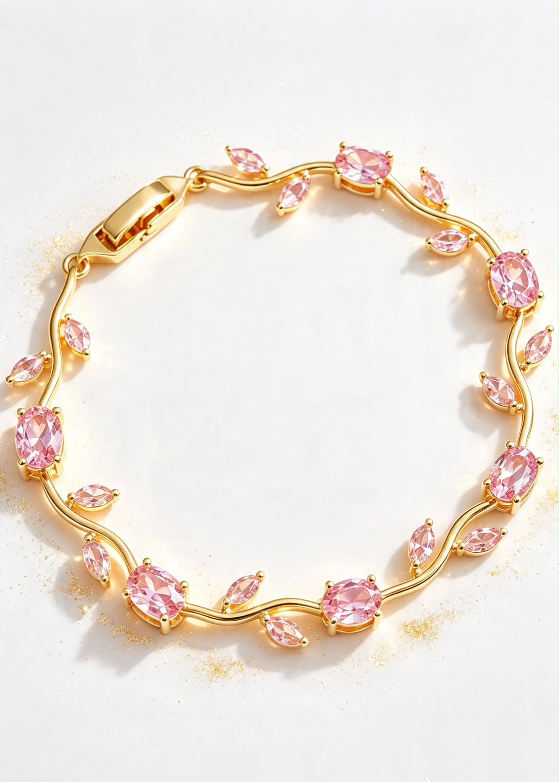 Premium Pink Tulip Bracelet