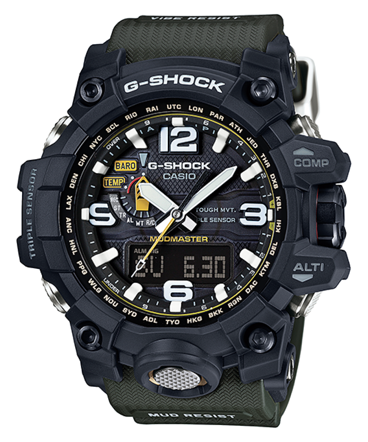 Green Casio G-Shock Watch – Bold Sporty Style with a Premium Look!