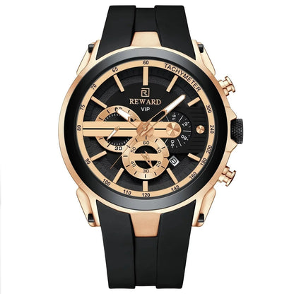REWARD Chronograph Sport Watch – Premium Silicone Band